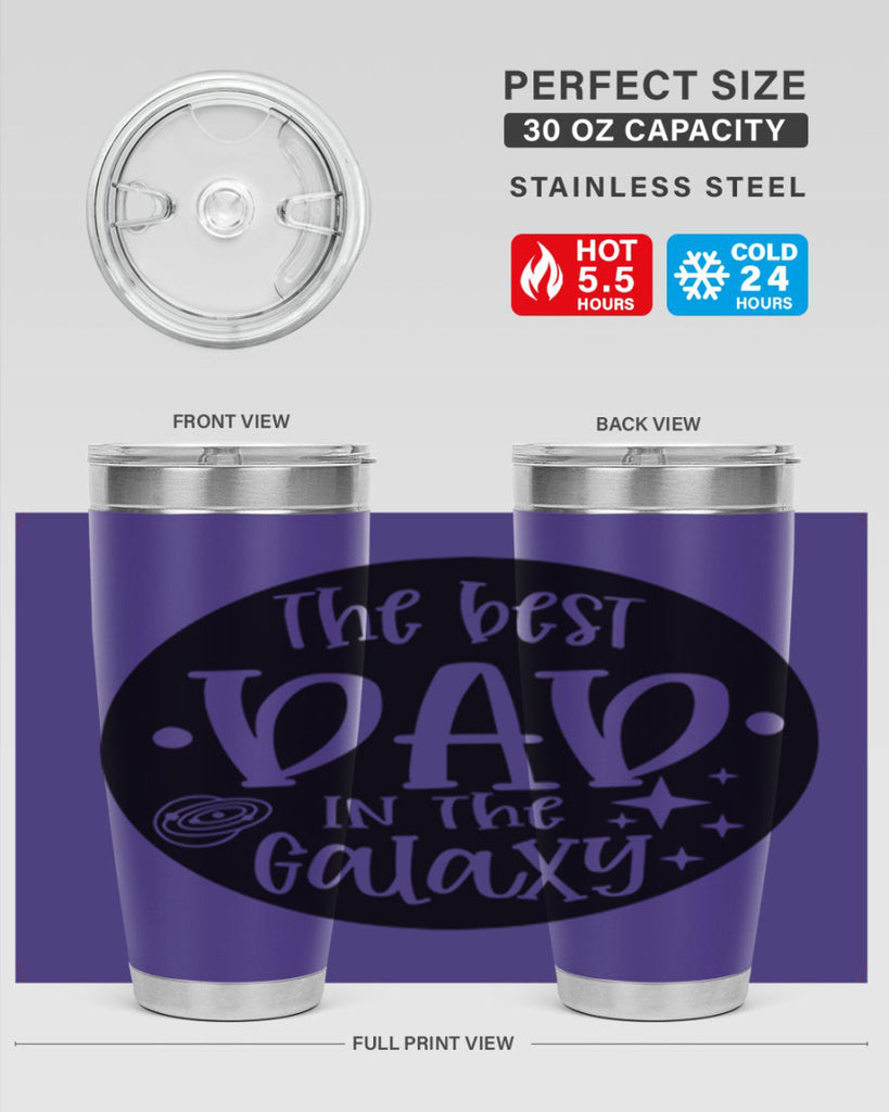the best dad in the galaxy 18#- fathers day- Tumbler
