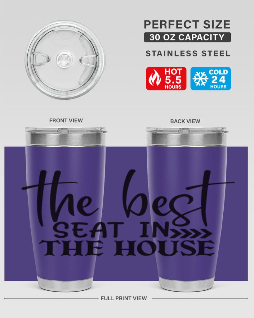 the best seat in the house 56#- bathroom- Tumbler