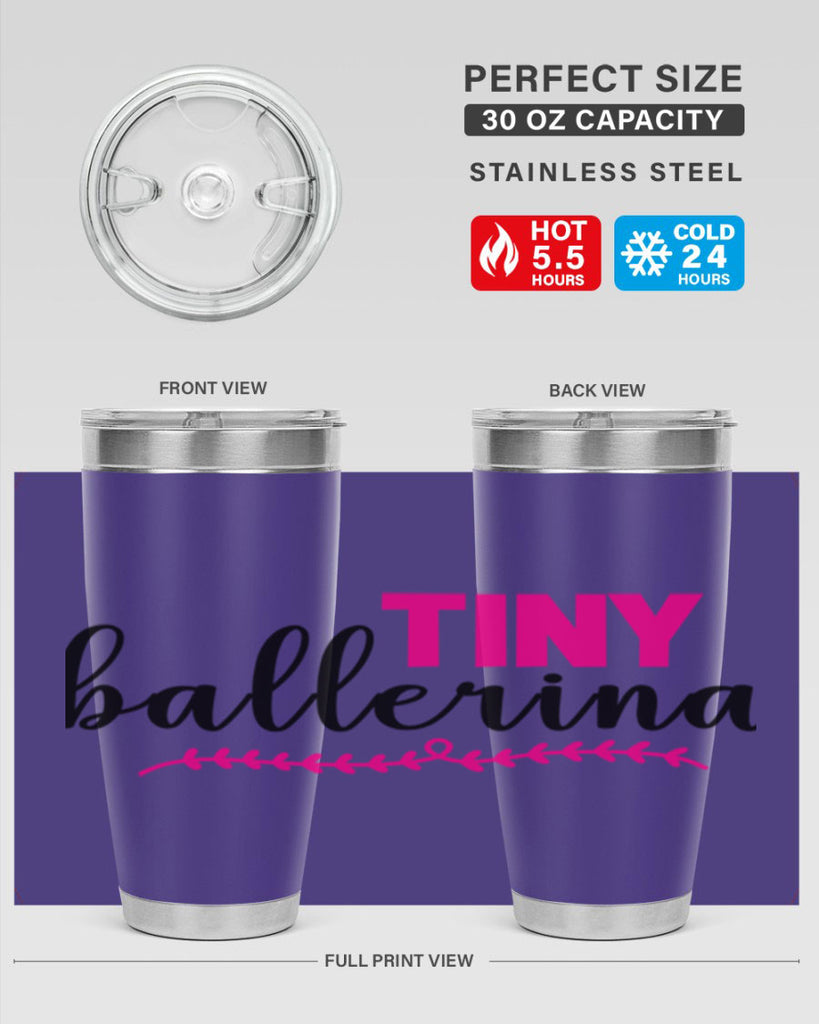 tiny ballerina 87#- ballet- Tumbler