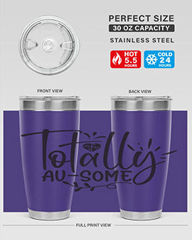 totally ausome Style 2#- autism- Tumbler