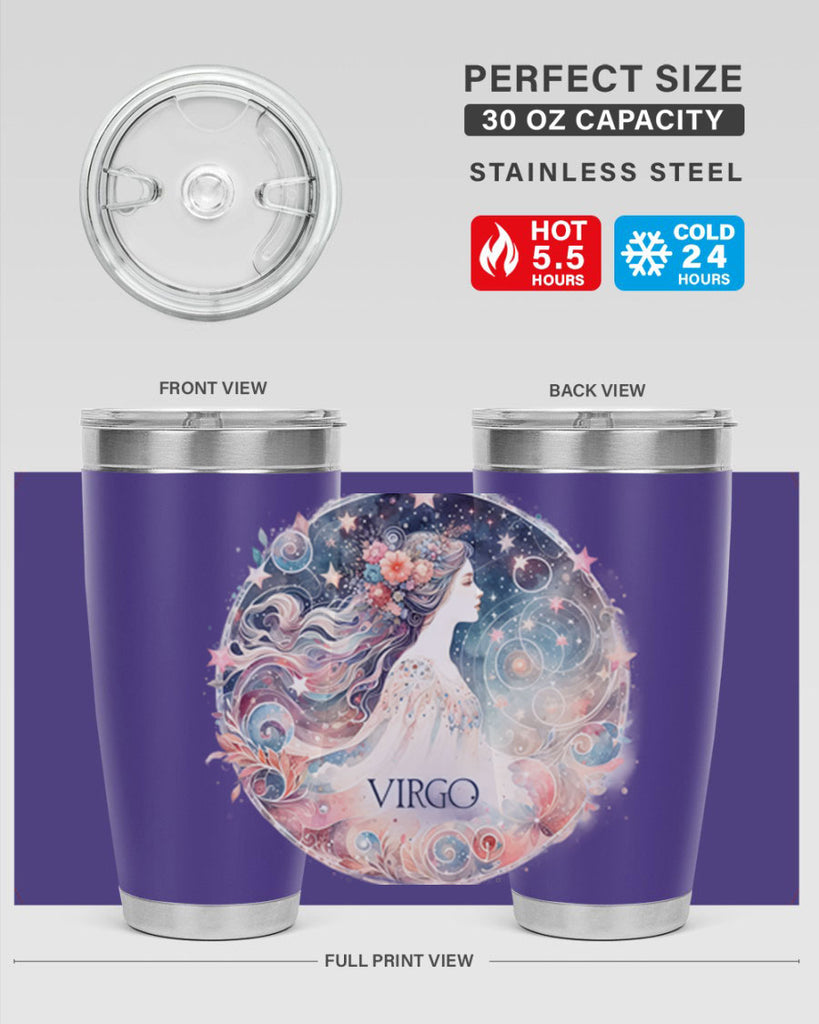 virgo 545#- zodiac- Tumbler
