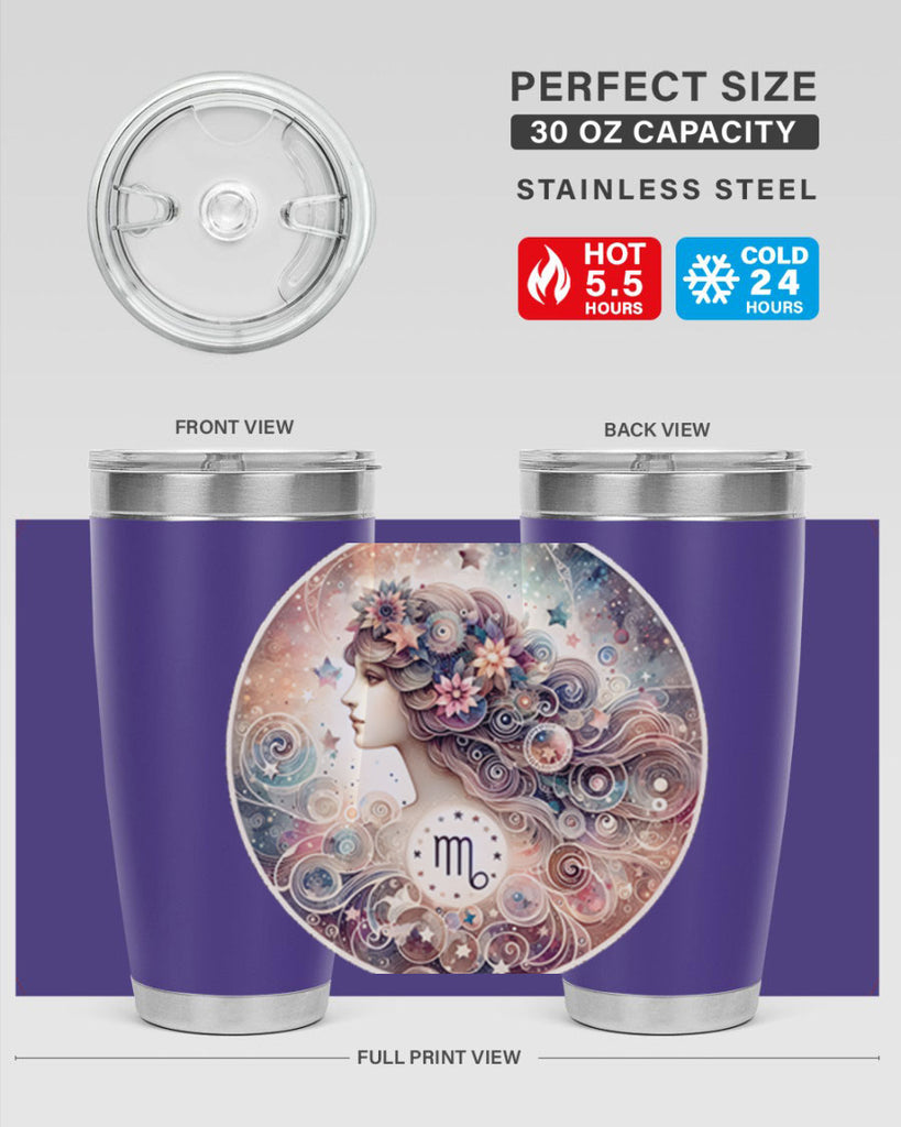 virgo 556#- zodiac- Tumbler