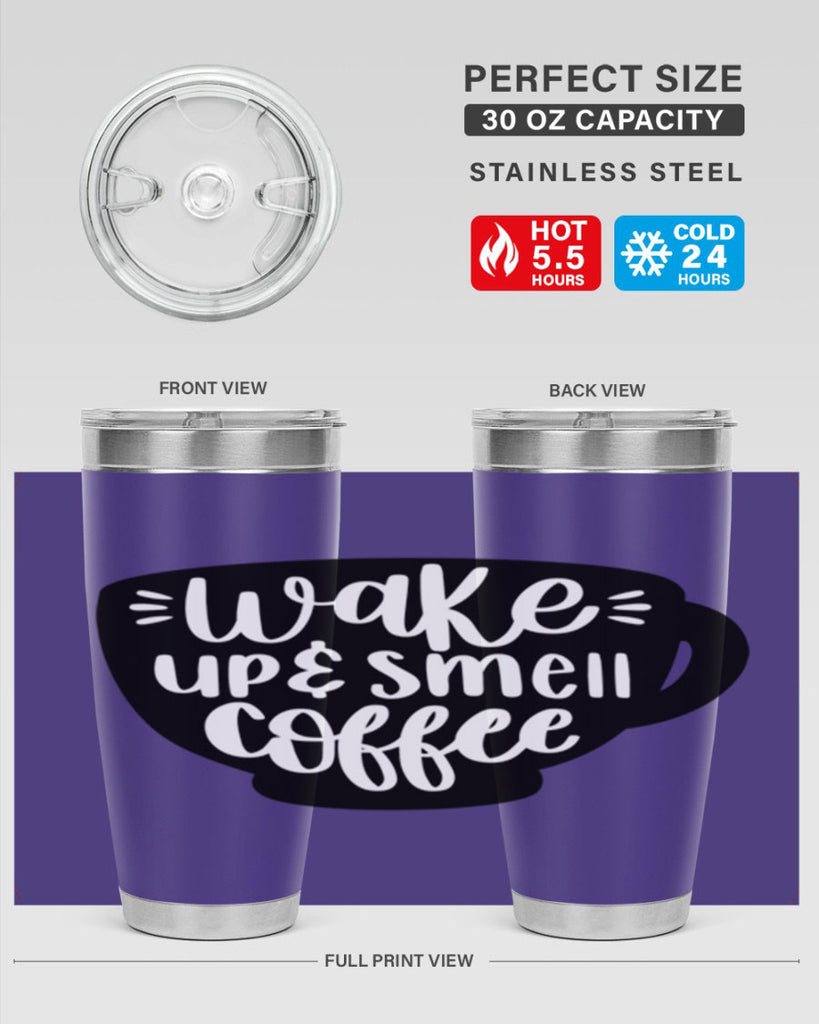 wake up smell coffee 10#- coffee- Tumbler