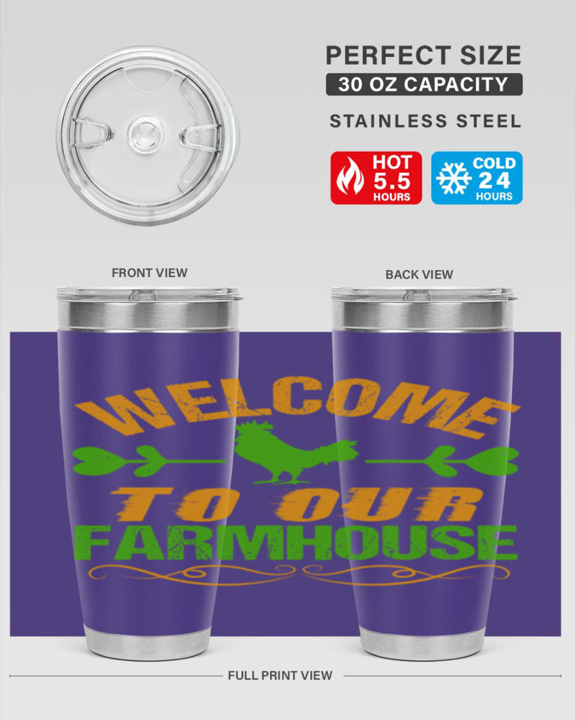 welcome to your farmhouse 28#- farming and gardening- Tumbler
