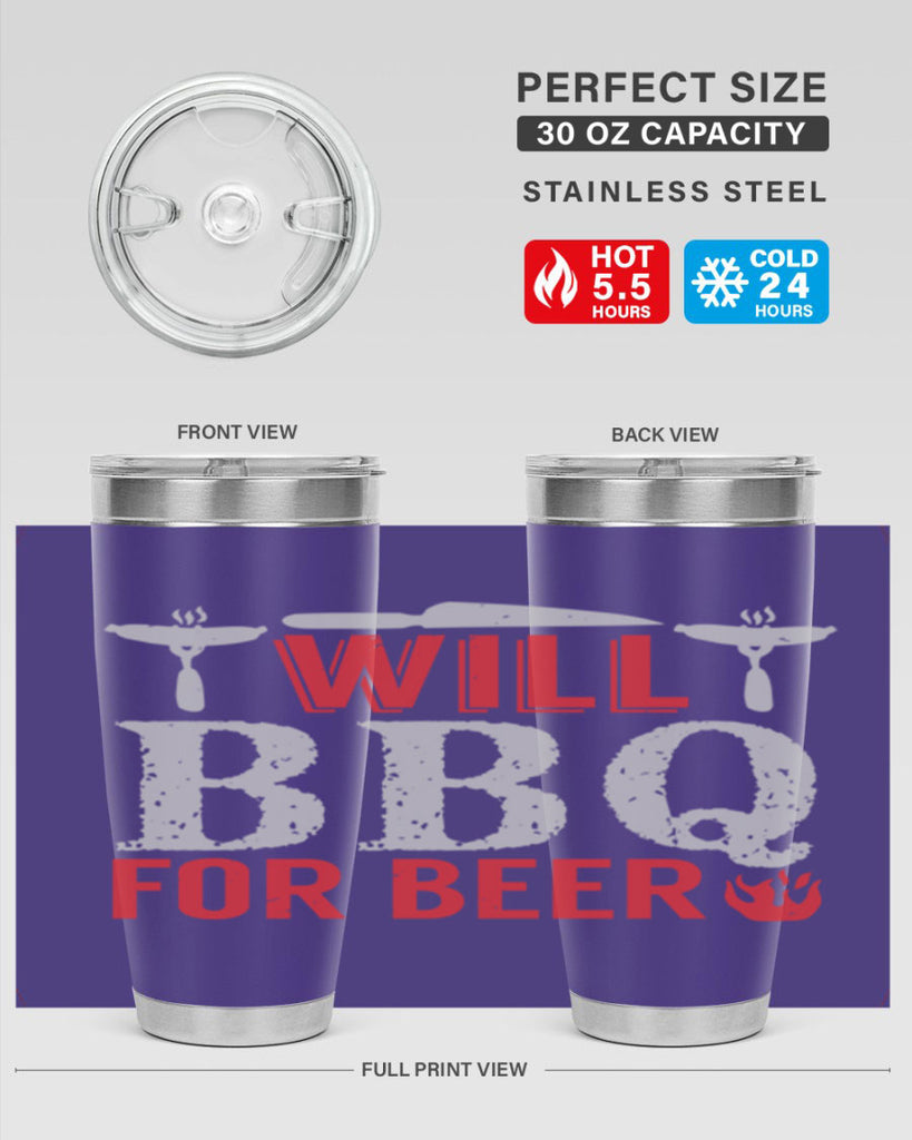 will bbq for beer 5#- bbq- Tumbler