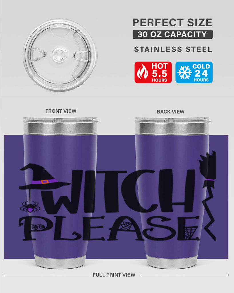 witch please 8#- halloween- Tumbler
