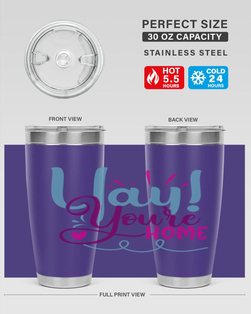 yay youre home 7#- family- Tumbler