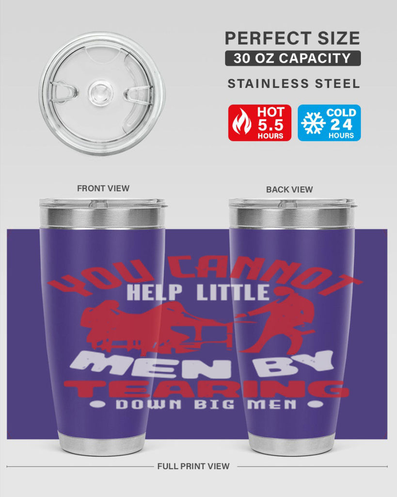 you cannot help little men Style 72#- Fourt Of July- Tumbler