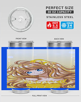 A beautiful and happy princess with gold dress game 131#- anime- Tumbler