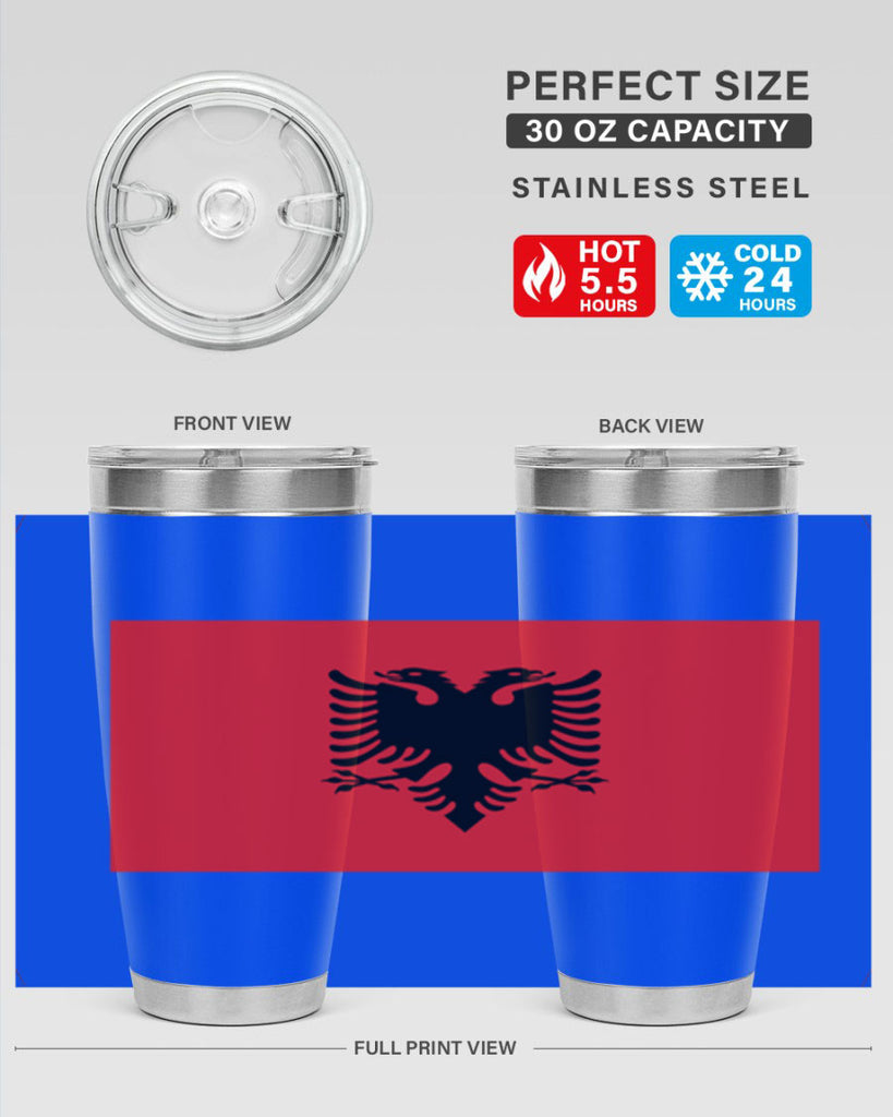 Albania 196#- world flags- Tumbler