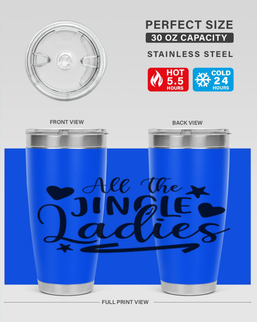 All The Jingle Ladies 4#- fashion- Cotton Tank