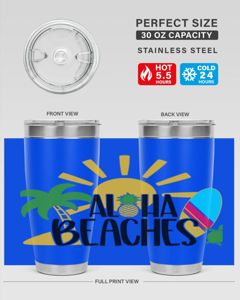 Aloha Beaches Style 55#- summer- Tumbler