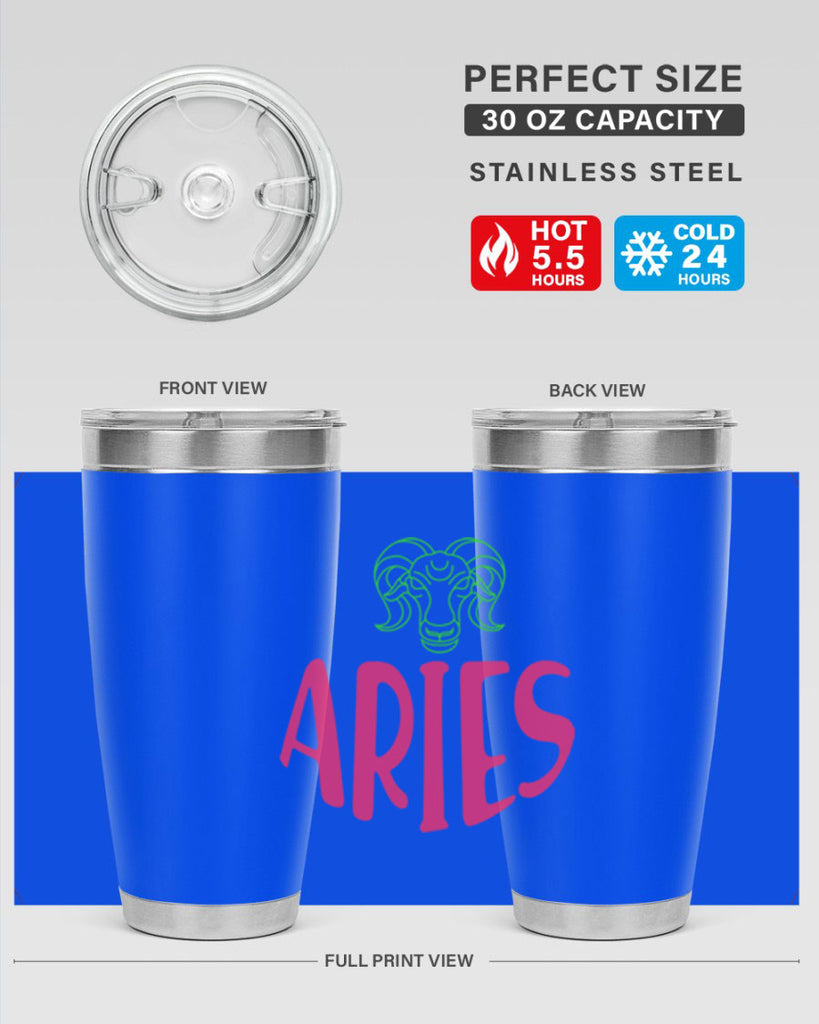 Aries 101#- zodiac- Tumbler