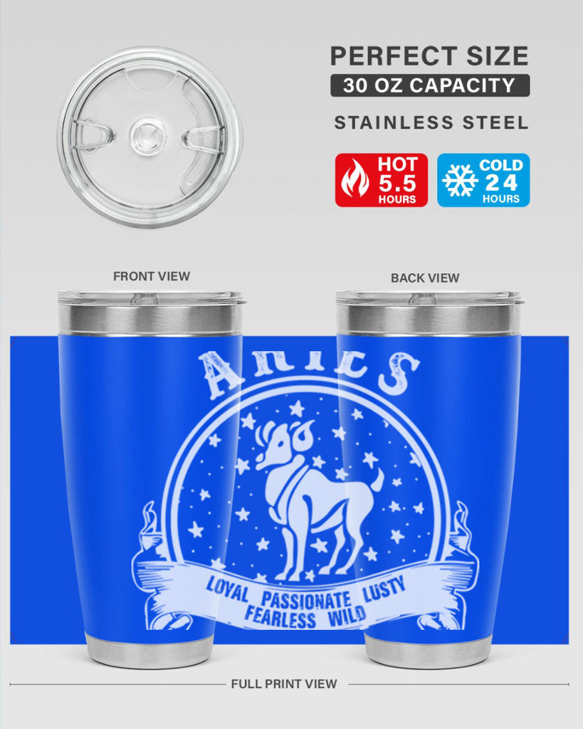 Aries 2#- zodiac- Tumbler