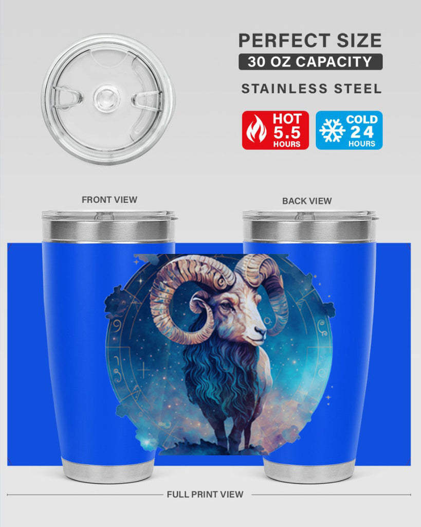 Aries 92#- zodiac- Tumbler