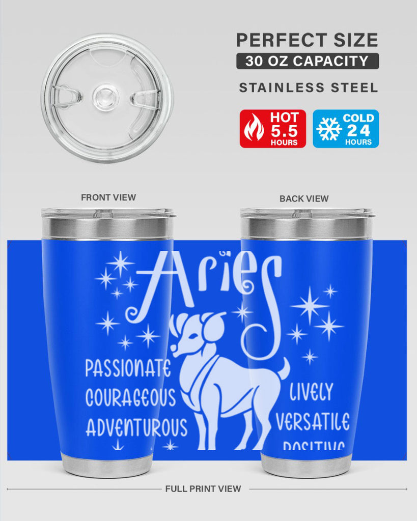 Aries 99#- zodiac- Tumbler