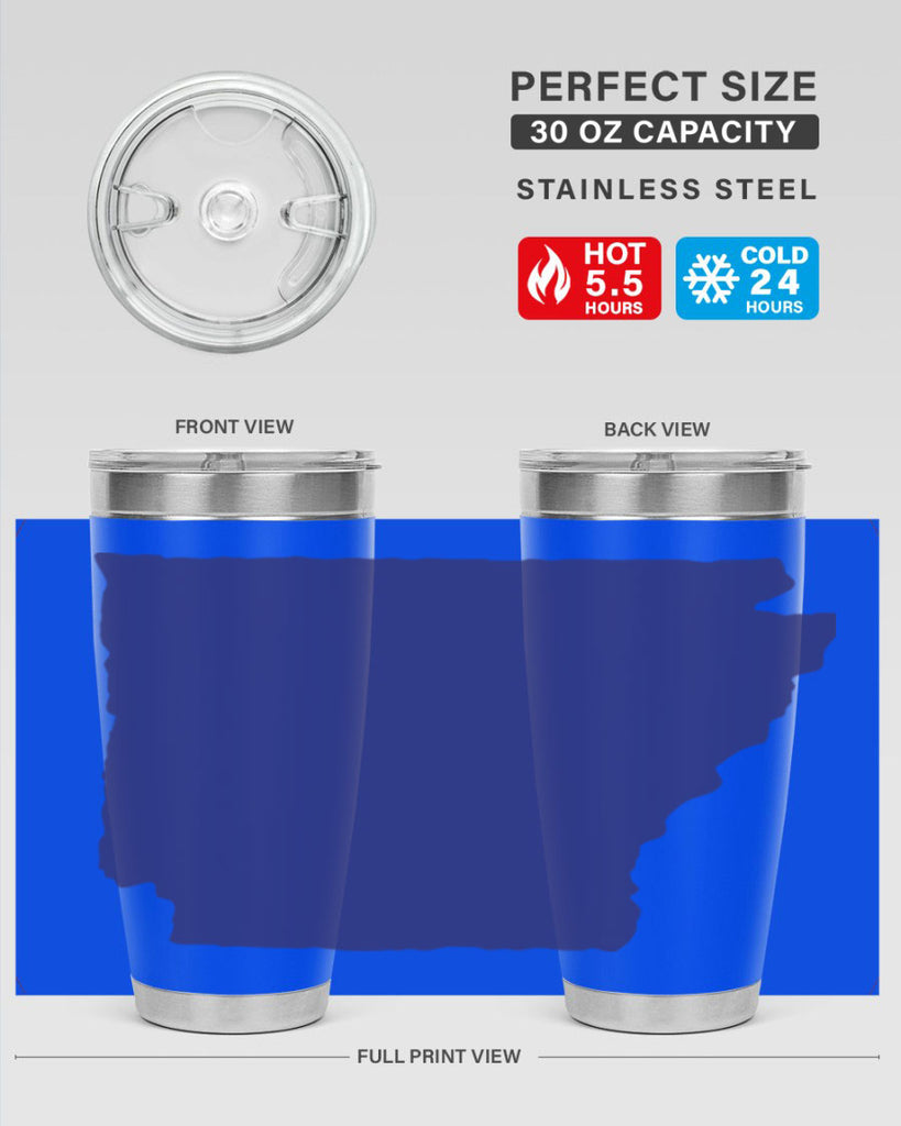 Arkansas 47#- stateflags- Tumbler