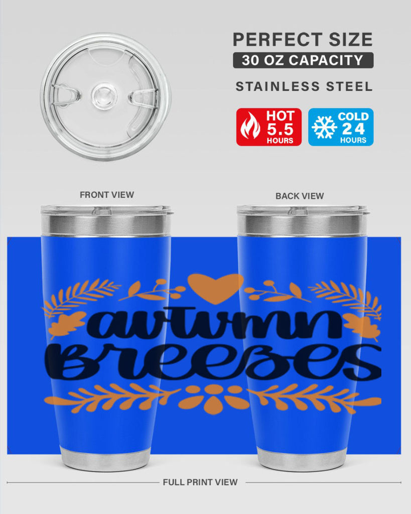 Autumn Breezes 474#- fall- Tumbler