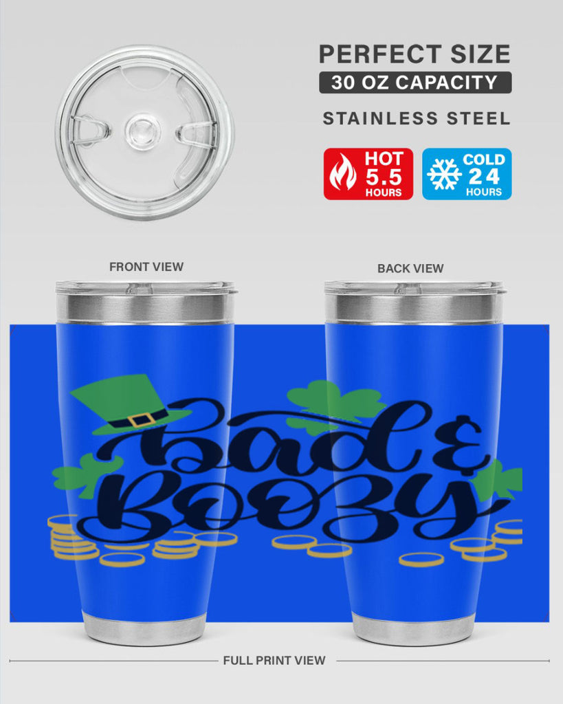 Bad Boozy Style 106#- St Patricks Day- Tumbler