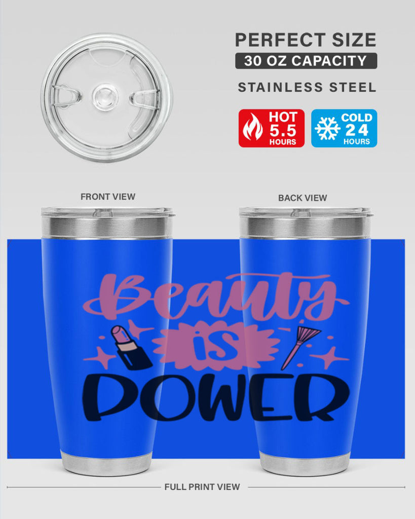 Beauty Is Power Style 135#- make up- Tumbler