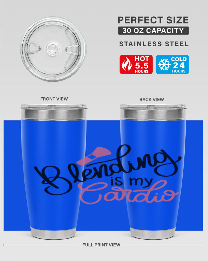 Blending is my Cardio Style 129#- make up- Tumbler