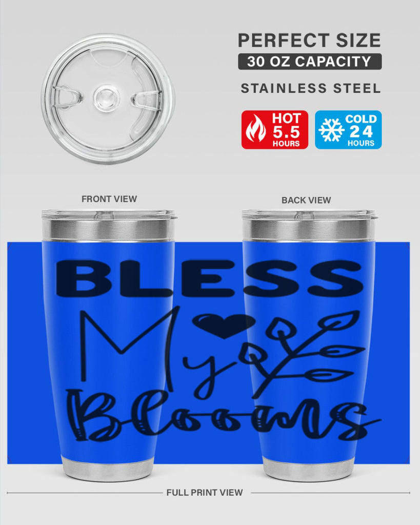 Bless My Blooms 44#- spring- Tumbler