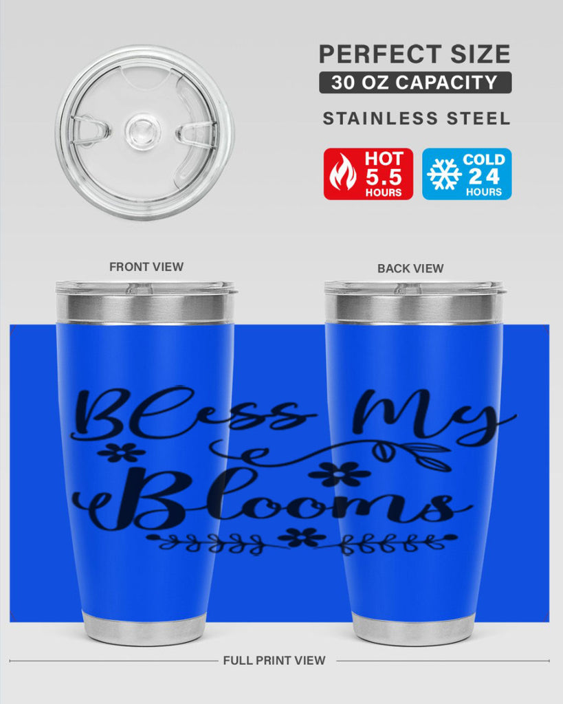 Bless My Blooms 45#- spring- Tumbler