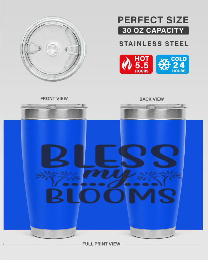 Bless my blooms 39#- spring- Tumbler