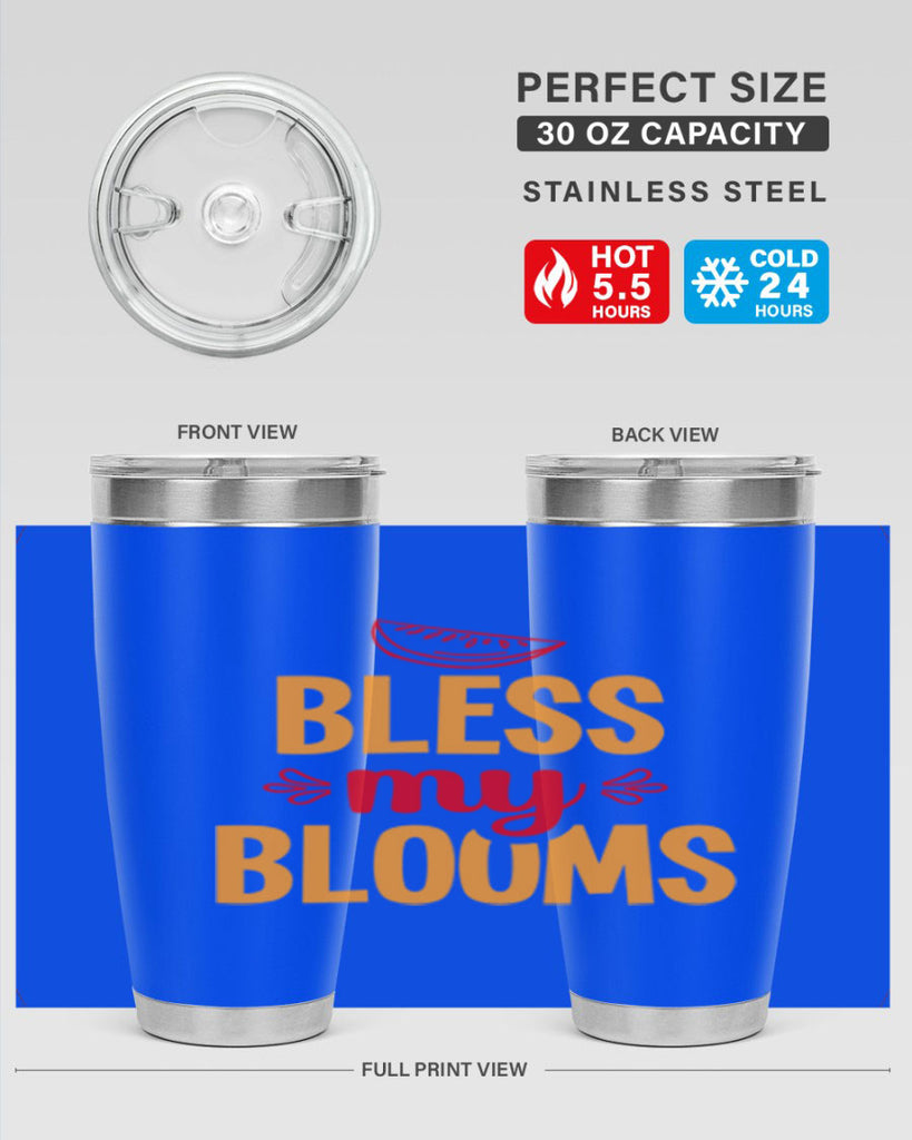 Bless my blooms 41#- spring- Tumbler