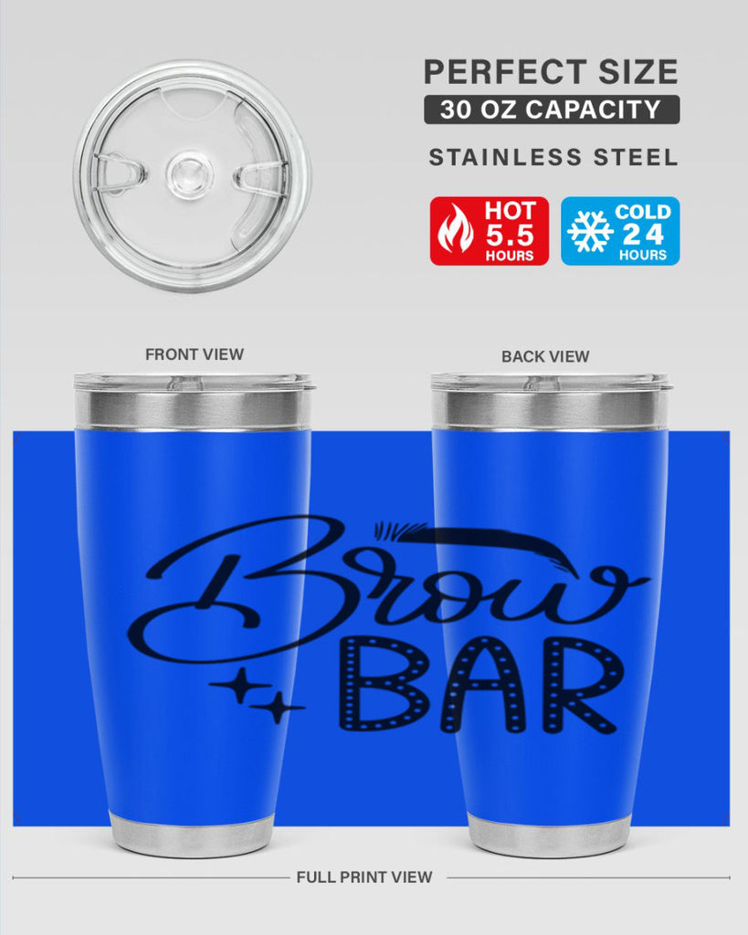 Brow Bar Style 125#- make up- Tumbler