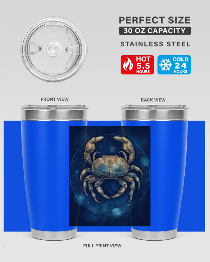 Cancer 57#- zodiac- Tumbler