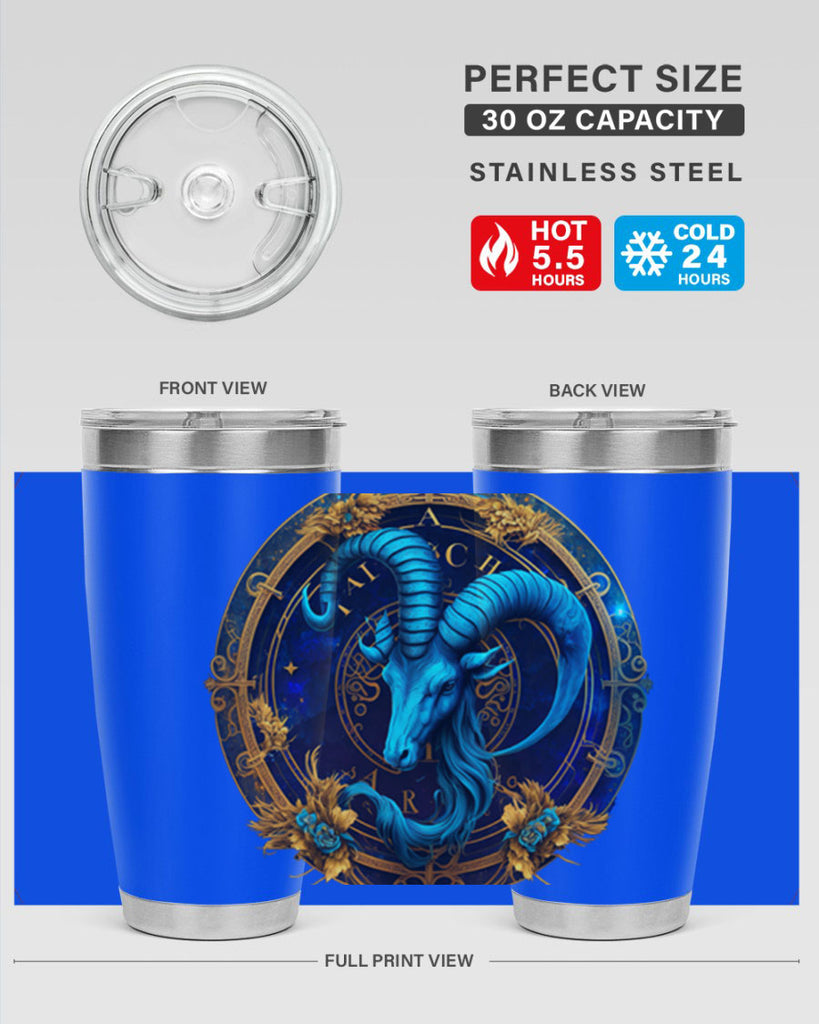 Capricorn 181#- zodiac- Tumbler