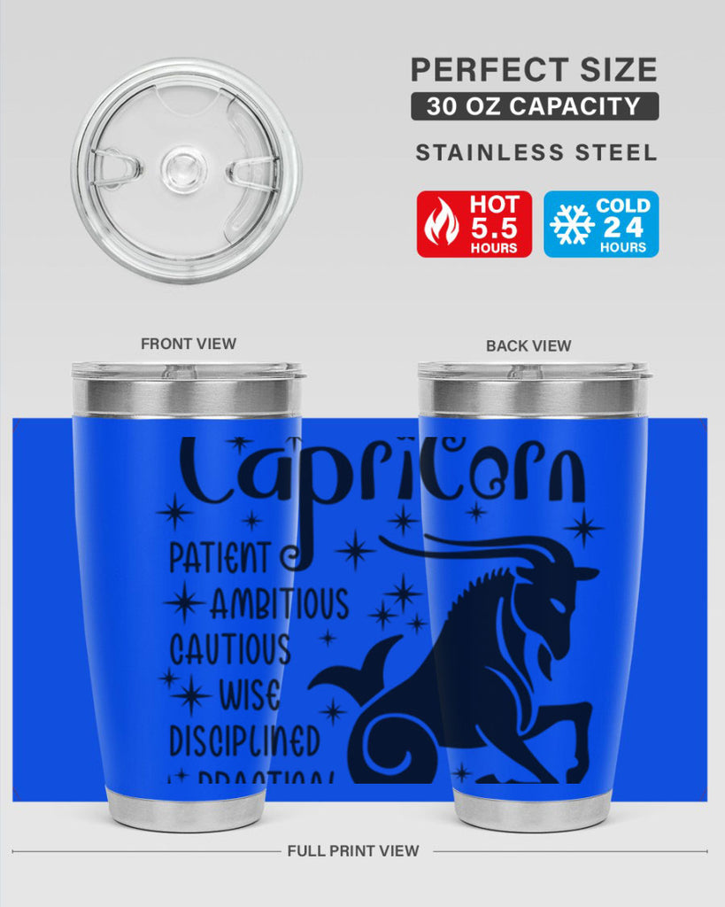Capricorn 182#- zodiac- Tumbler