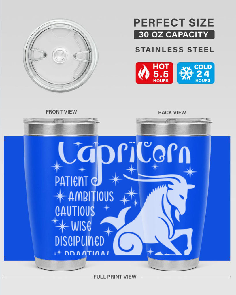 Capricorn 186#- zodiac- Tumbler