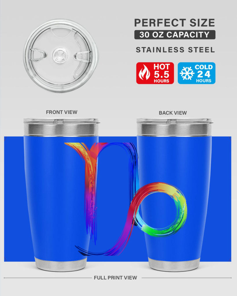 Capricorn 187#- zodiac- Tumbler