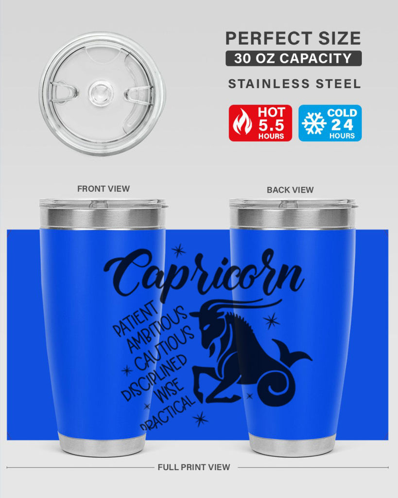 Capricorn 188#- zodiac- Tumbler