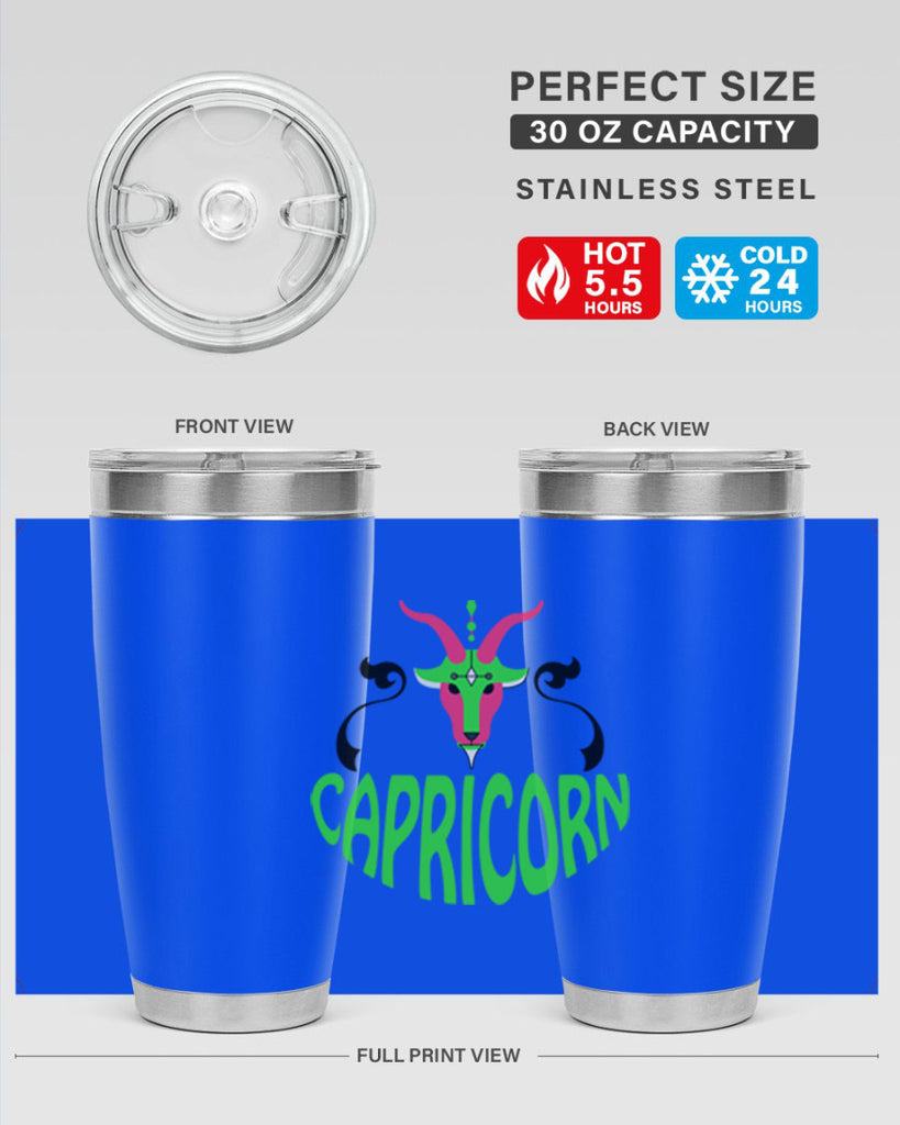 Capricorn 189#- zodiac- Tumbler