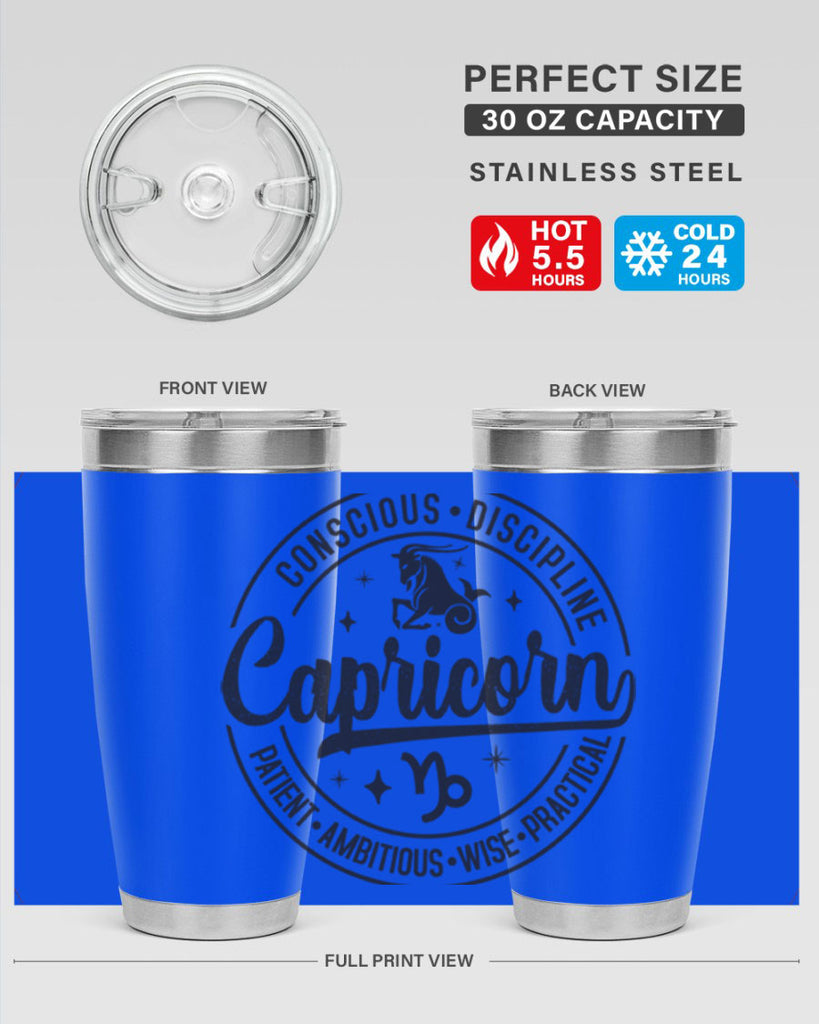 Capricorn 190#- zodiac- Tumbler
