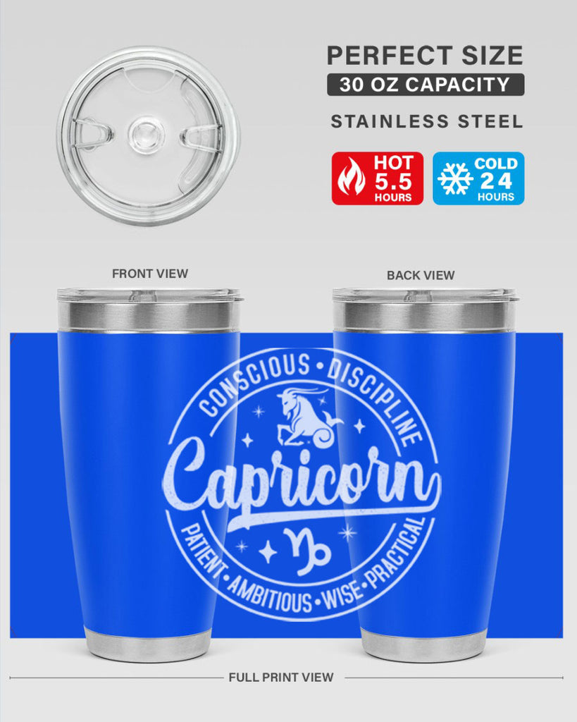 Capricorn 191#- zodiac- Tumbler