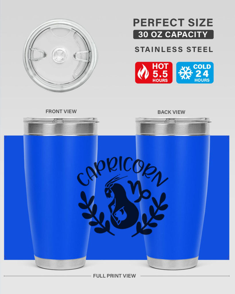 Capricorn 192#- zodiac- Tumbler