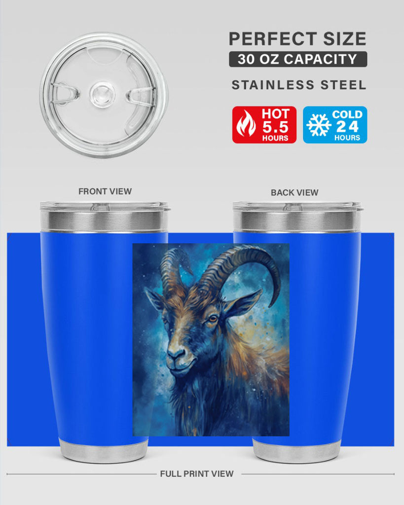 Capricorn 37#- zodiac- Tumbler