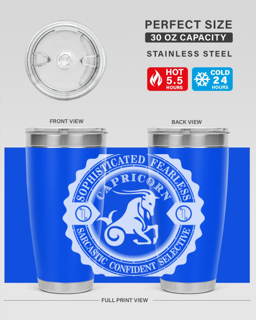 Capricorn 41#- zodiac- Tumbler