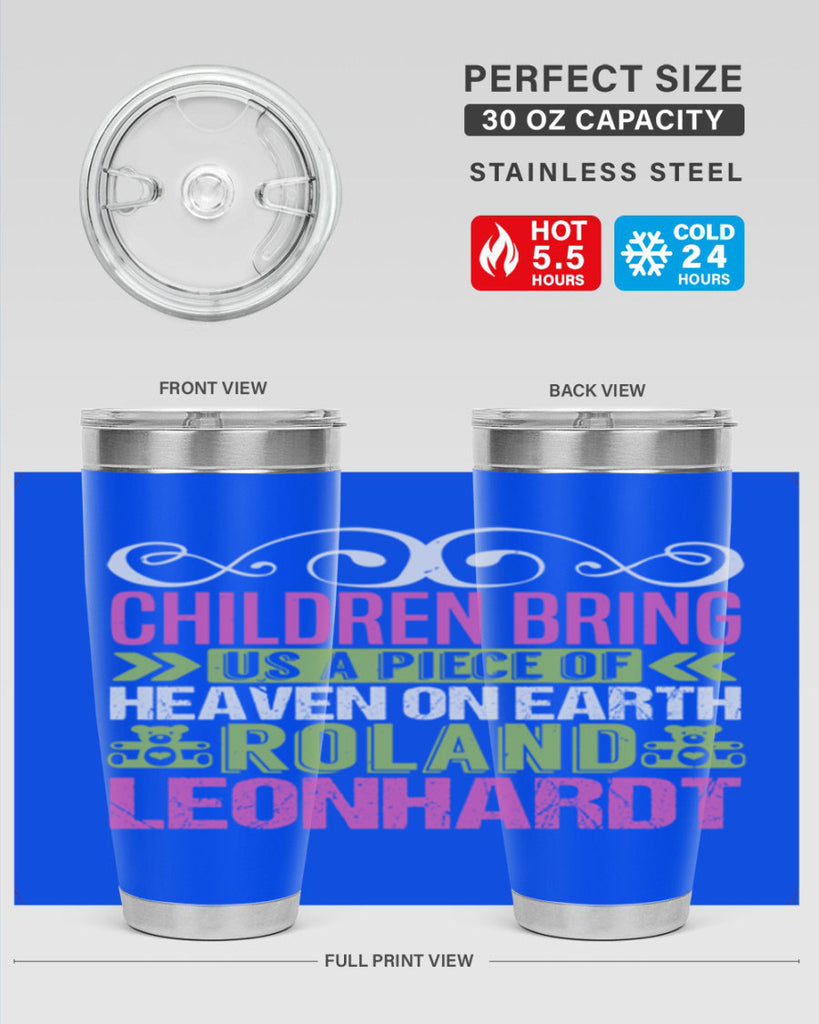 Children bring us a piece of Heaven Style 284#- baby- tumbler