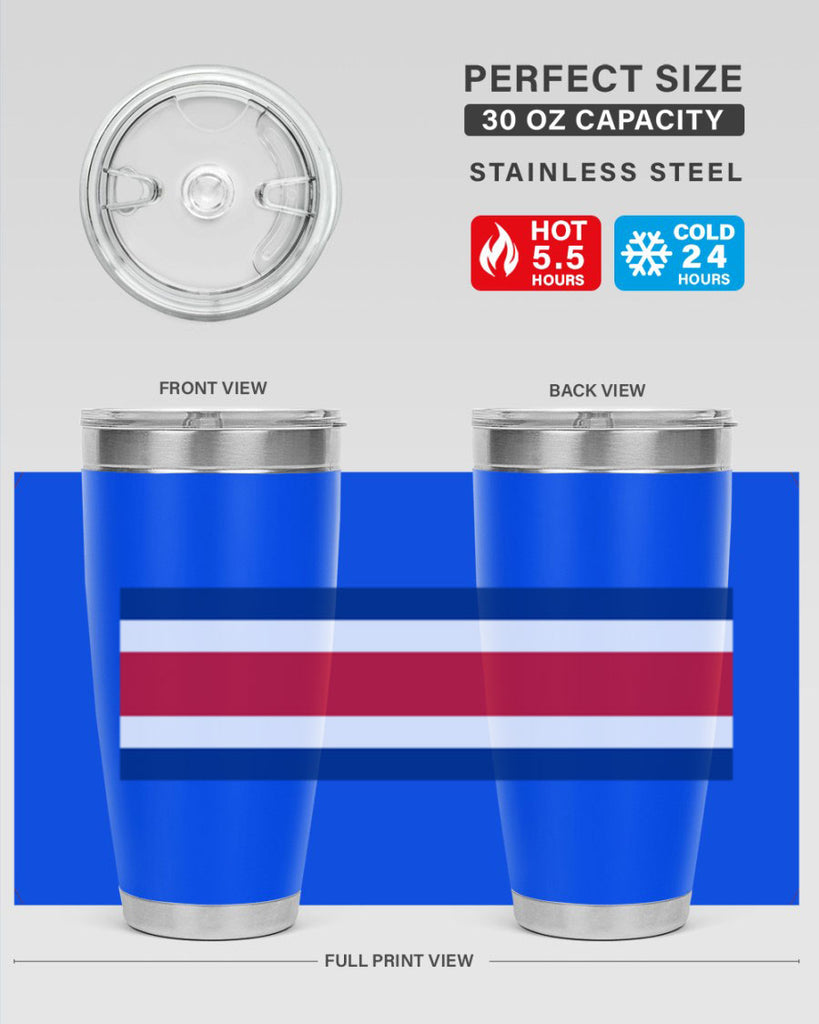 Costa Rica 157#- world flags- Tumbler