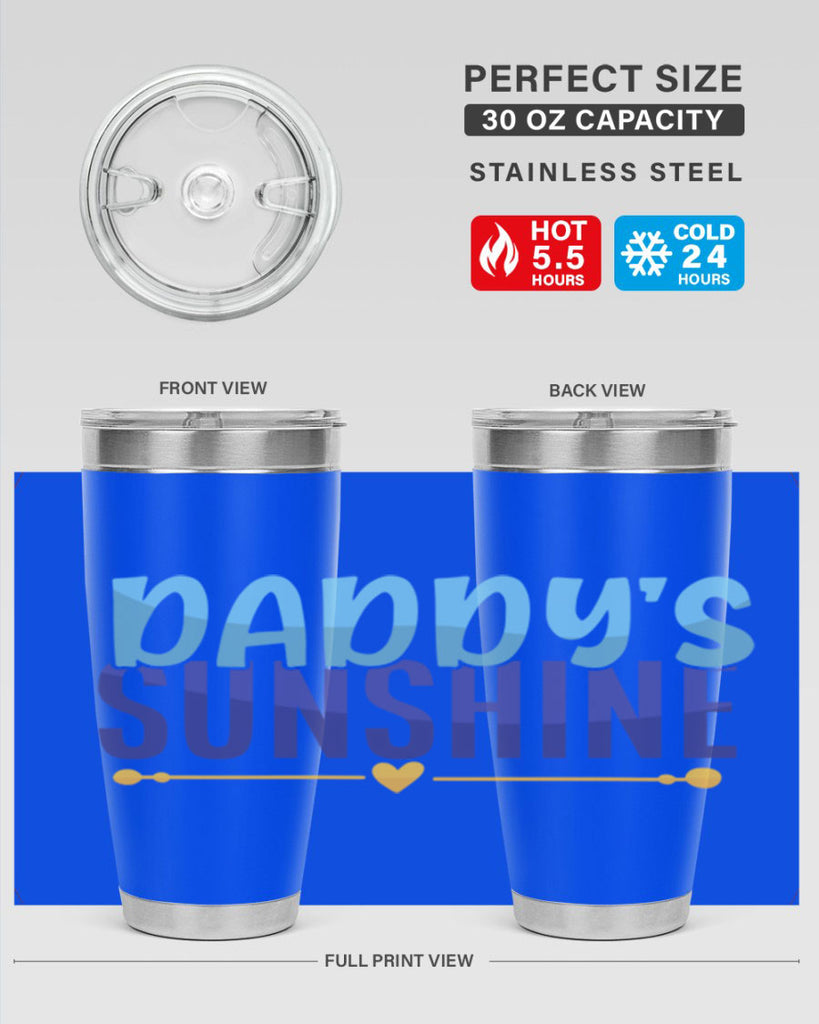 Daddys Sunshine 19#- dad- Tumbler