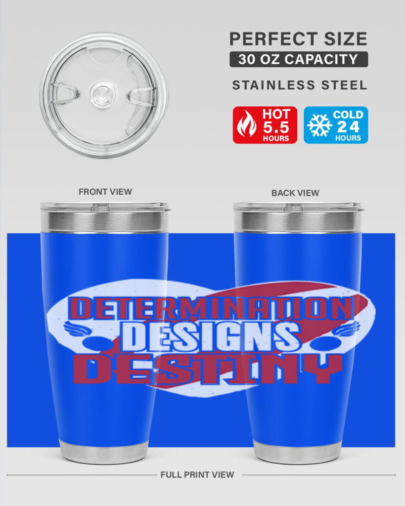 Determination designs Style 17#- Fourt Of July- Tumbler