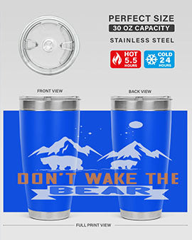 Don’t wake the bear 37#- Bears- Tumbler