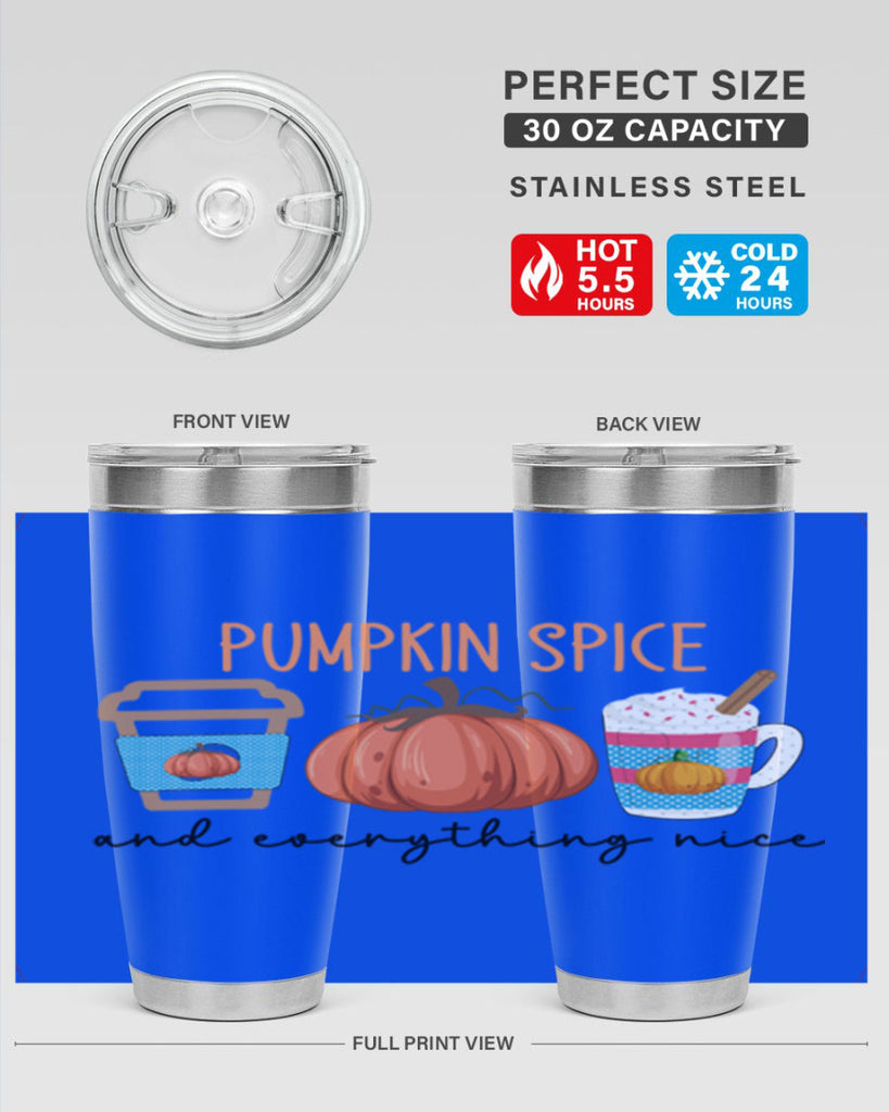 Fall Pumpkin Spice 127#- fall- Tumbler