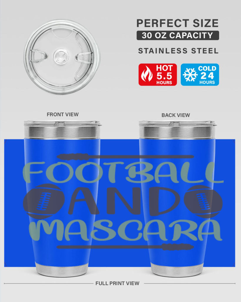 Football and Mascara 90#- fashion- Cotton Tank