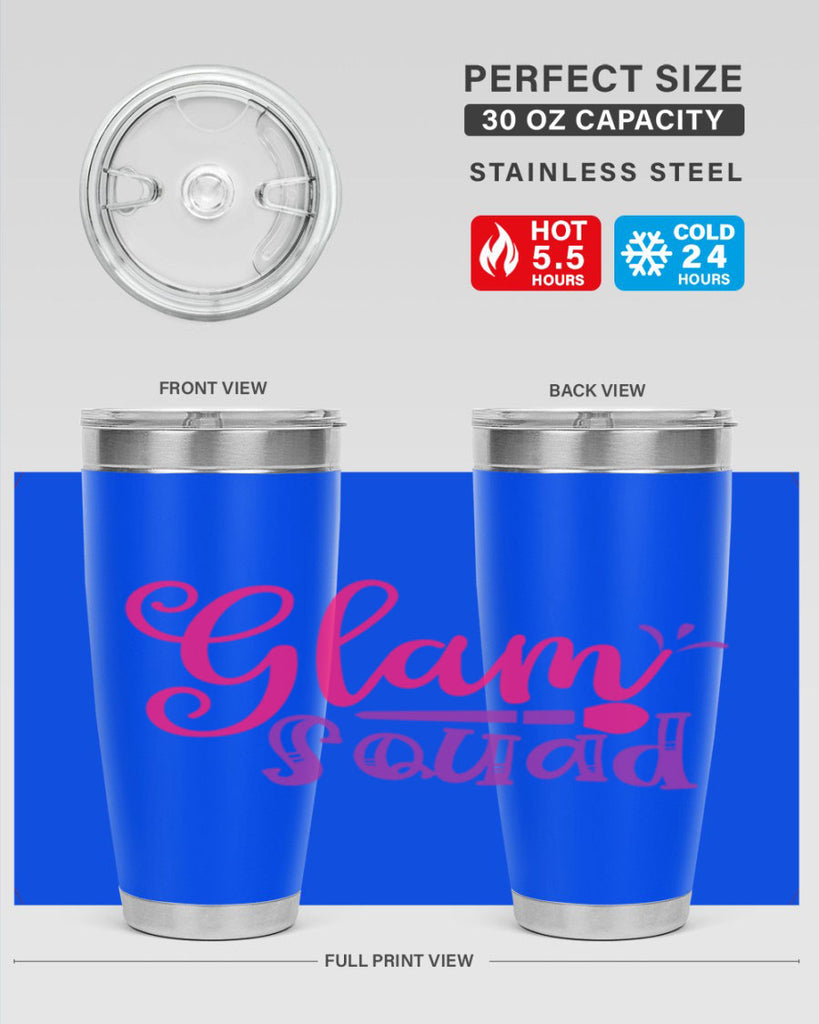 Glam Squad Style 237#- make up- Tumbler